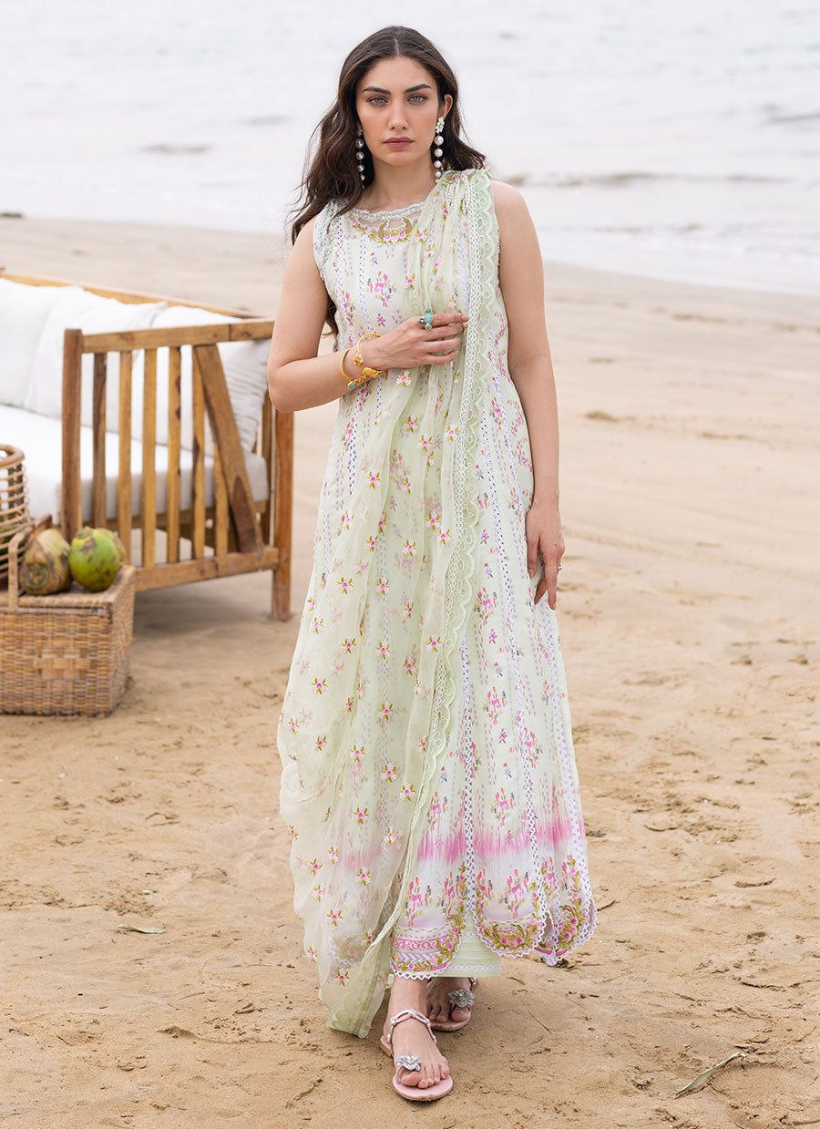 Kai Shirt with Pre-Draped Dupatta