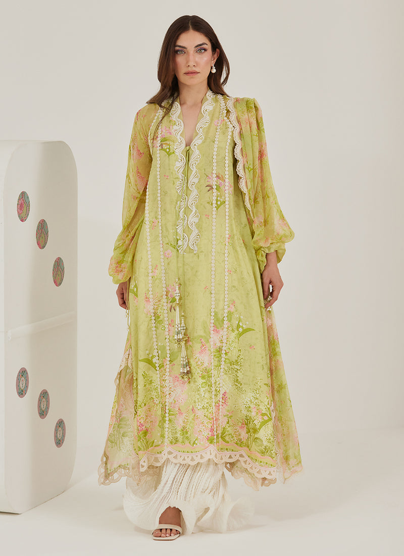 Malone Shirt And Dupatta