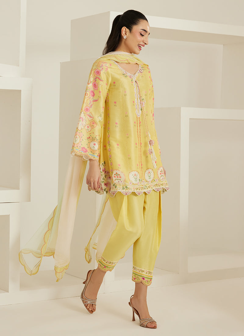 Evelina Shirt And Dupatta