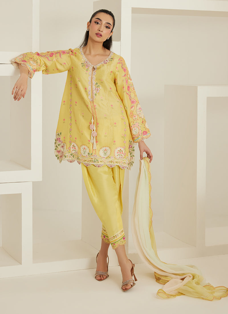 Evelina Shirt And Dupatta