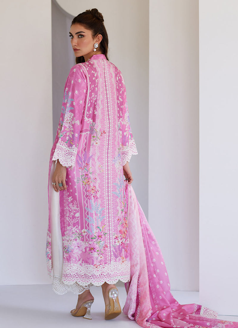 Lyra Pink Shirt and Dupatta