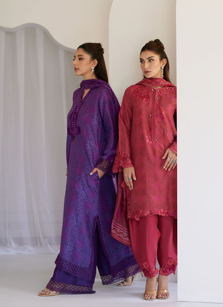 Solara Scarlett Shirt and Dupatta