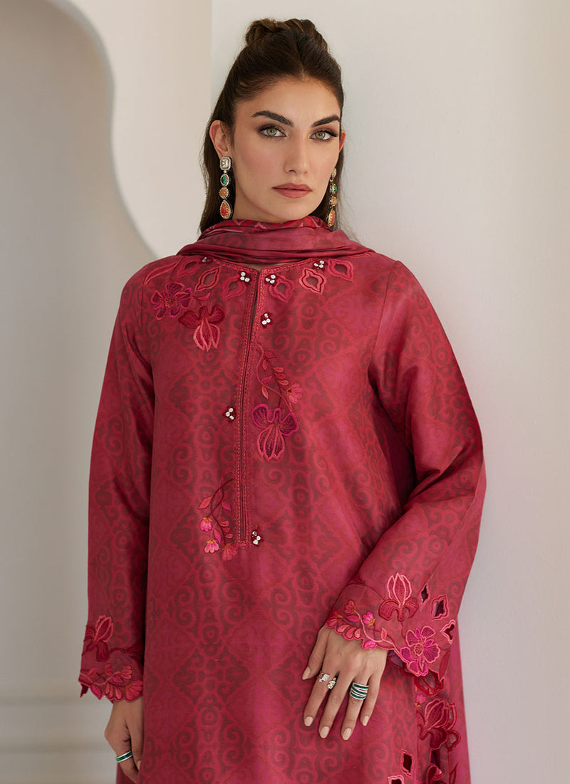 Solara Scarlett Shirt and Dupatta