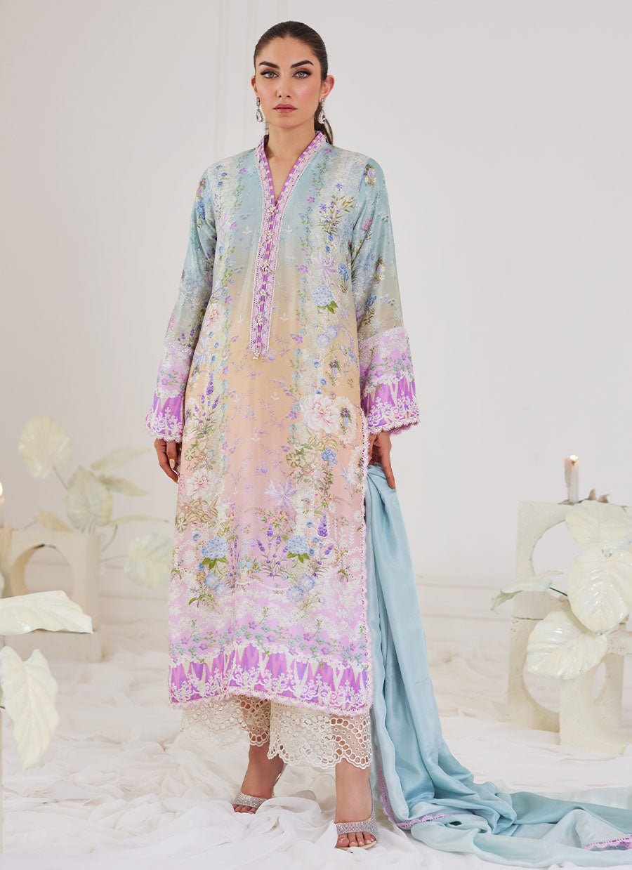 Teresa Ombre Shirt And Dupatta