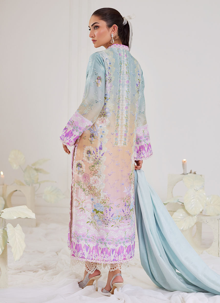 Teresa Ombre Shirt And Dupatta