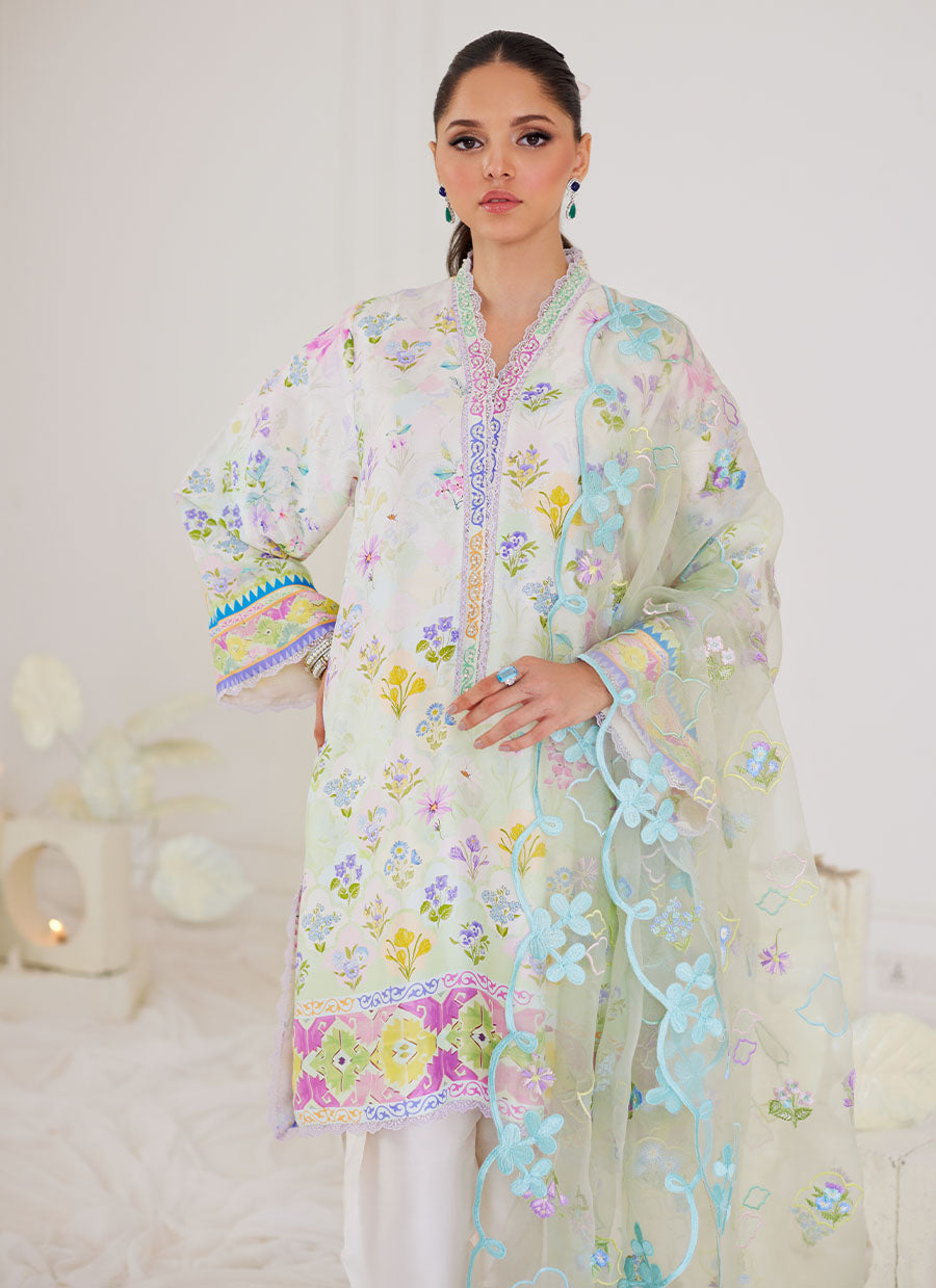 Belen Shirt And Dupatta