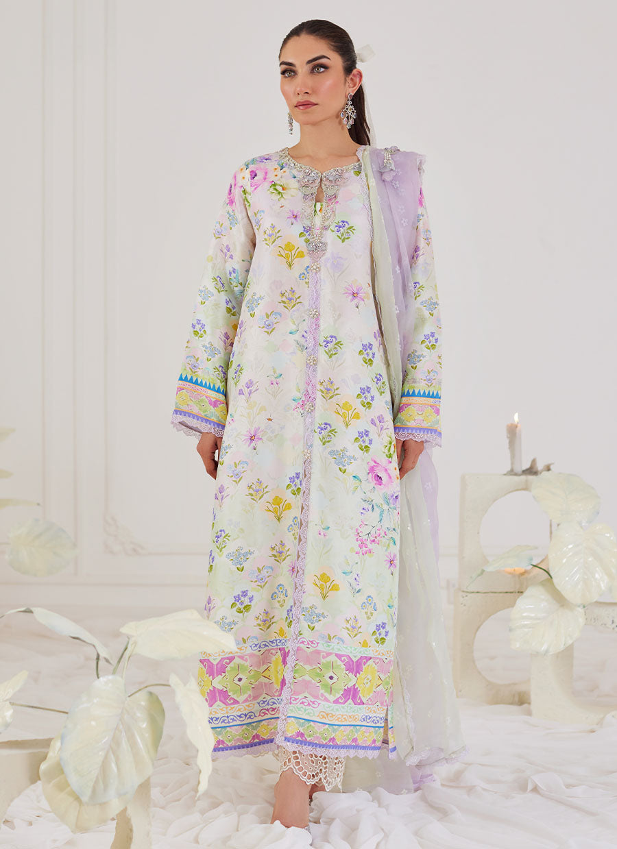 Rosario Shirt And Pre-Draped Dupatta