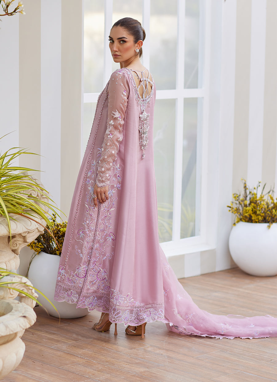 Karis Mauve Kalidaar and Dupatta
