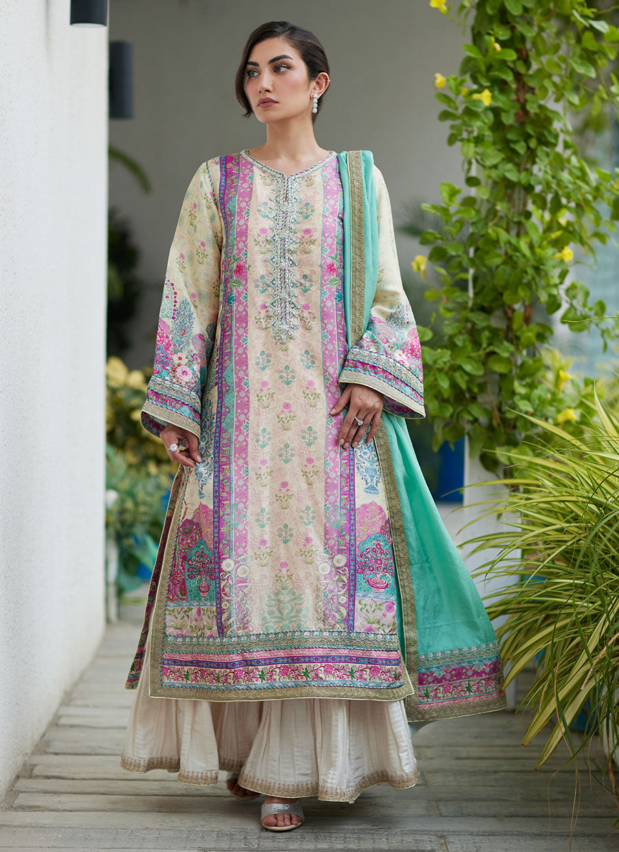 Rima Shirt And Dupatta