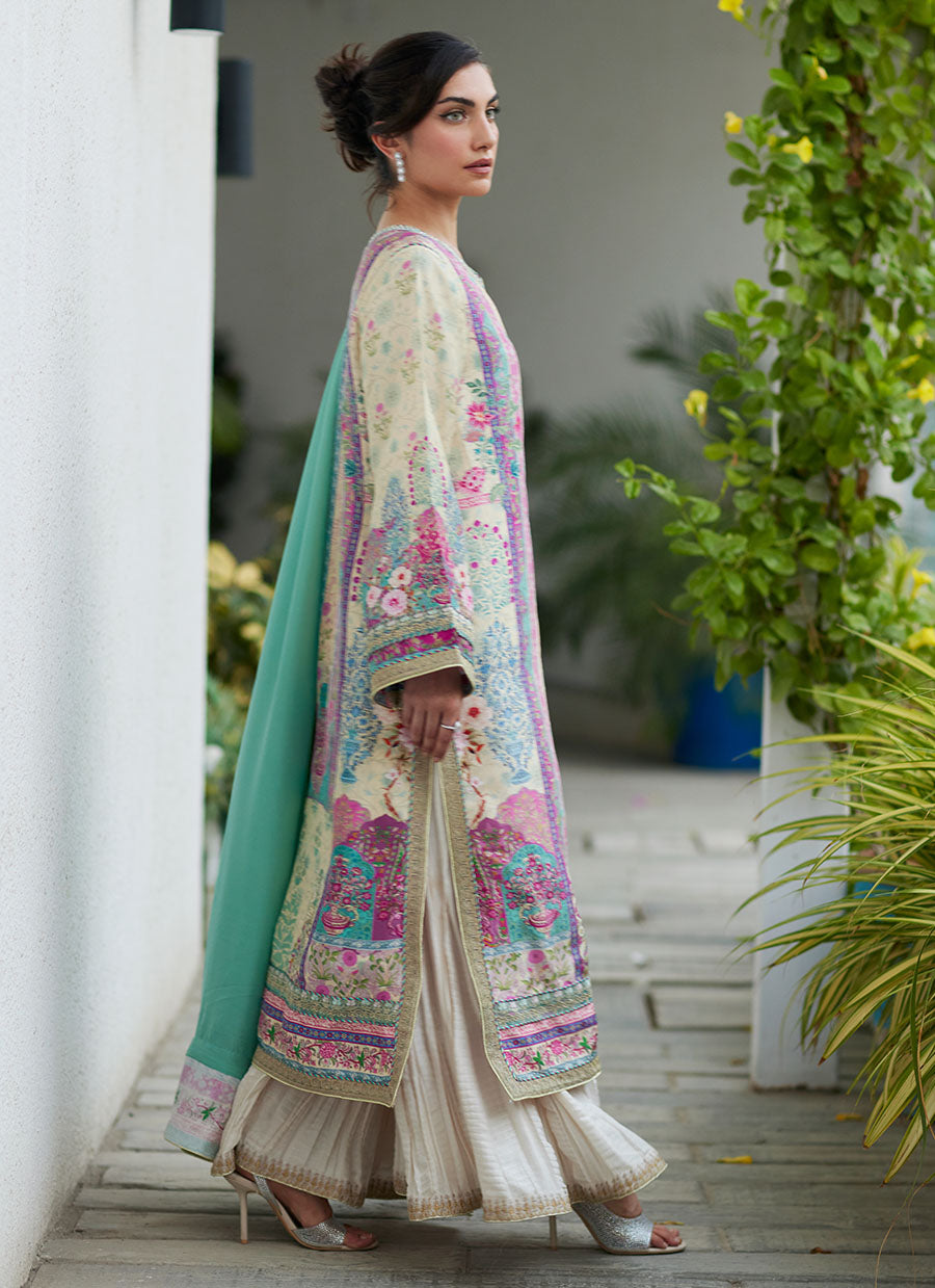 Rima Shirt And Dupatta