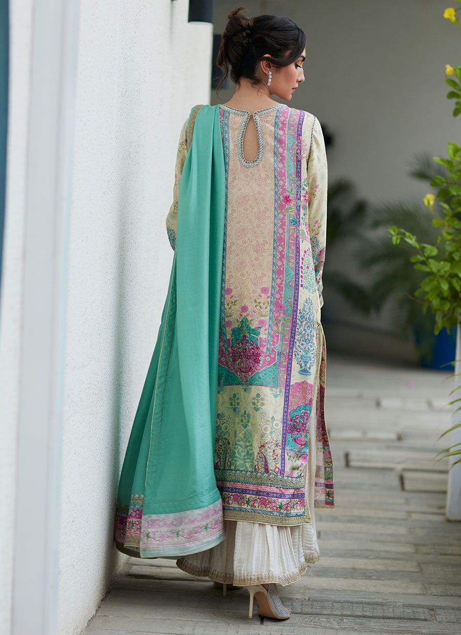 Rima Shirt And Dupatta