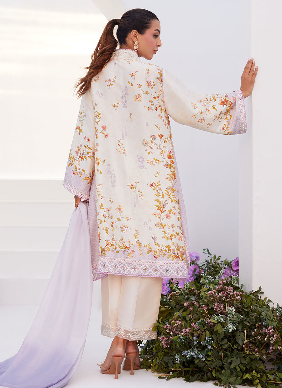 Amethyst Trellis Shirt and Dupatta