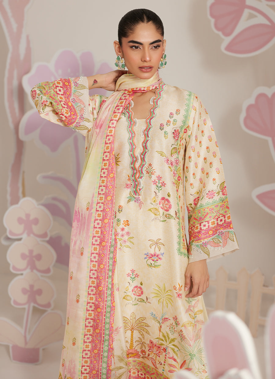 Zelara Shirt And Dupatta