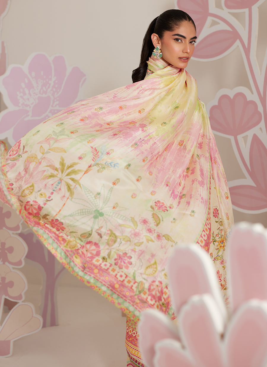 Zelara Shirt And Dupatta