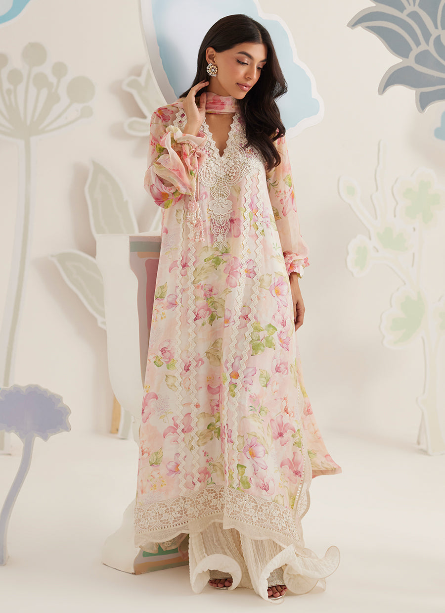 Rielle Shirt And Dupatta