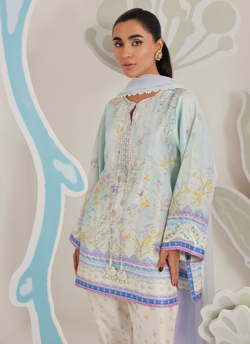 Tessa Shirt And Dupatta