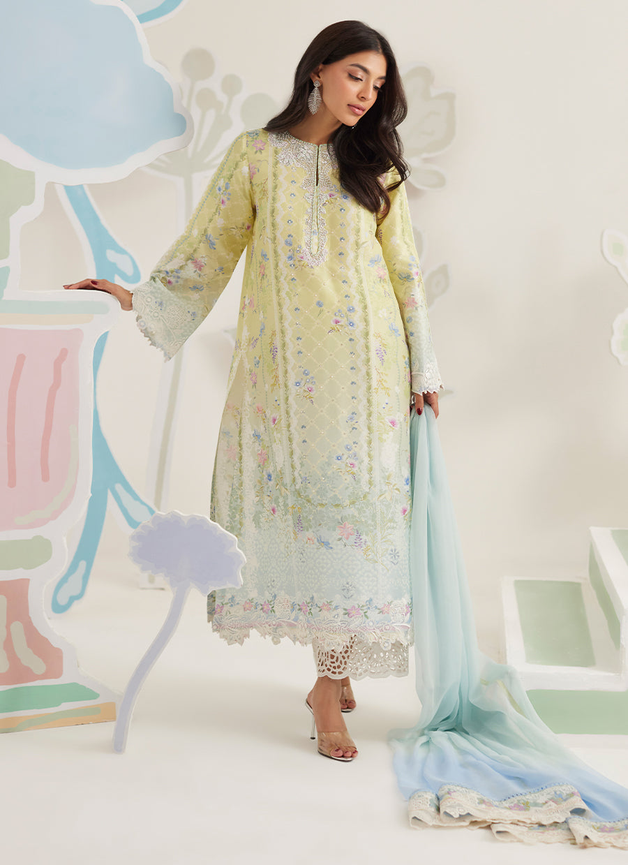 Orelia Shirt And Dupatta
