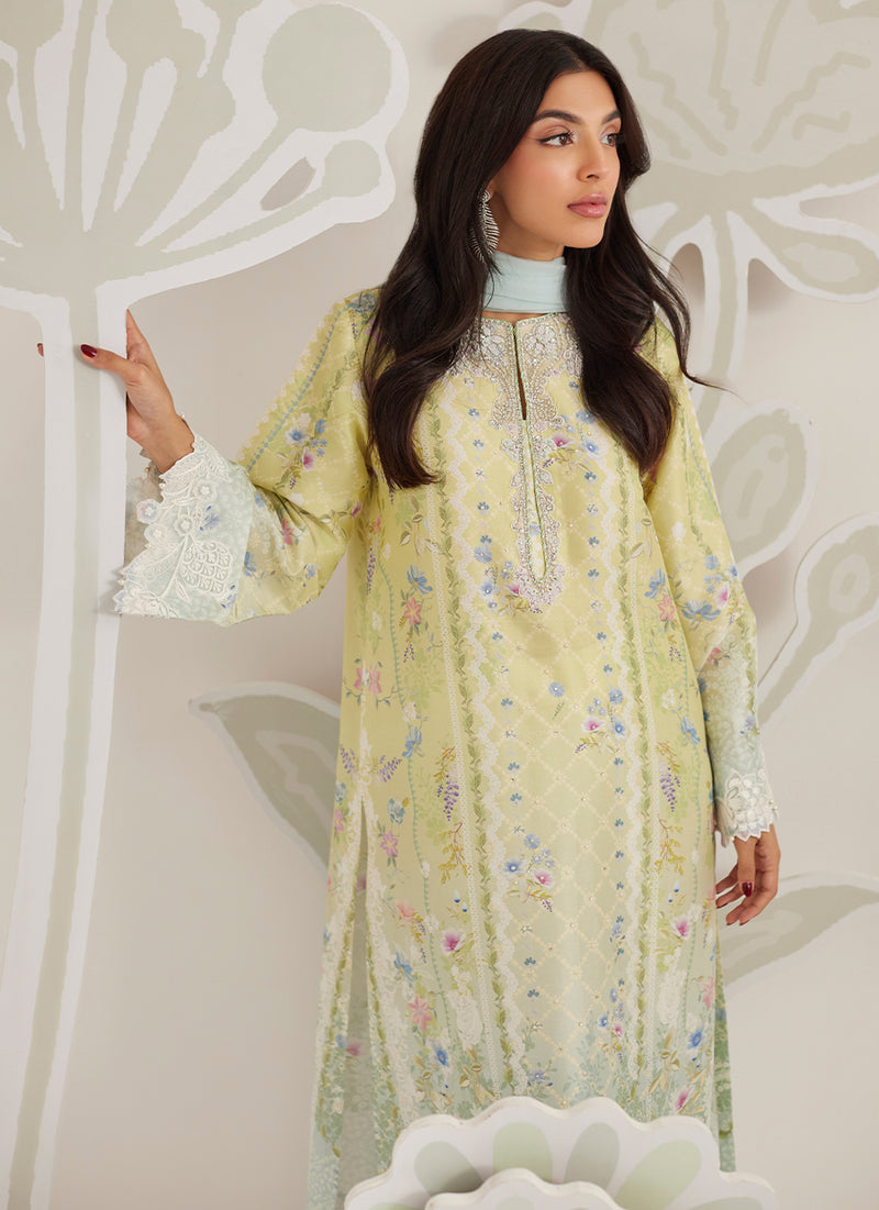 Orelia Shirt And Dupatta