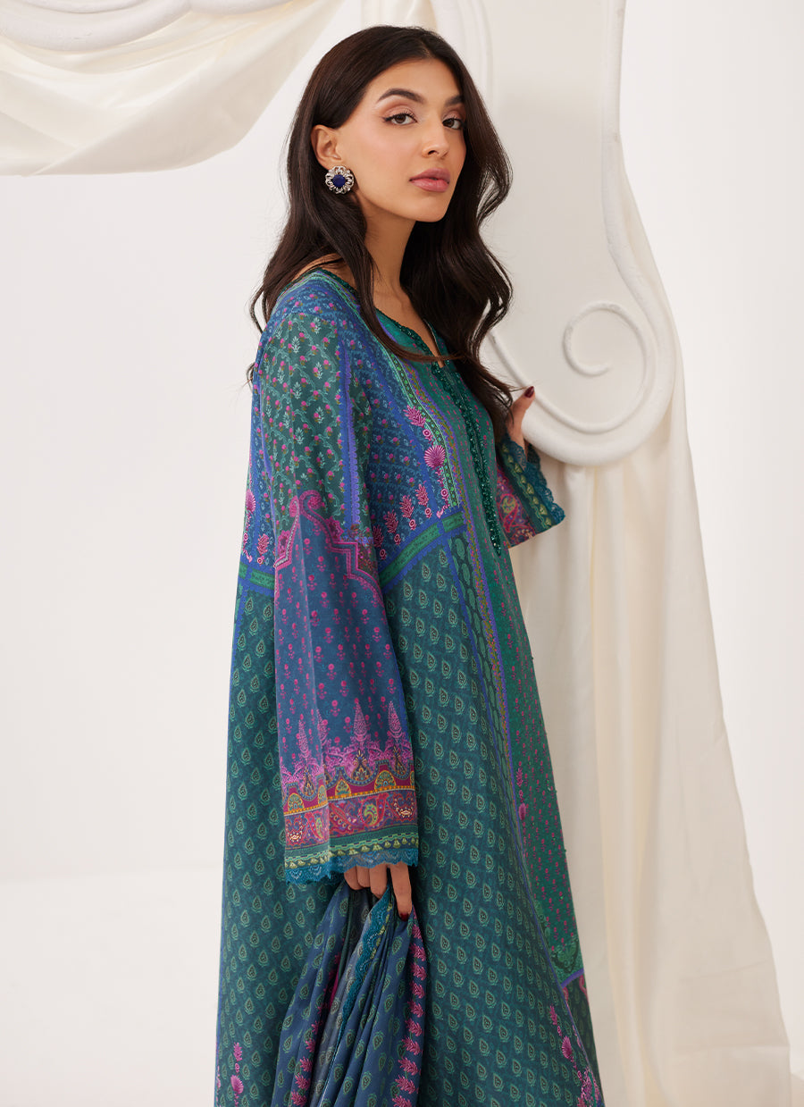 Delara Shirt And Dupatta