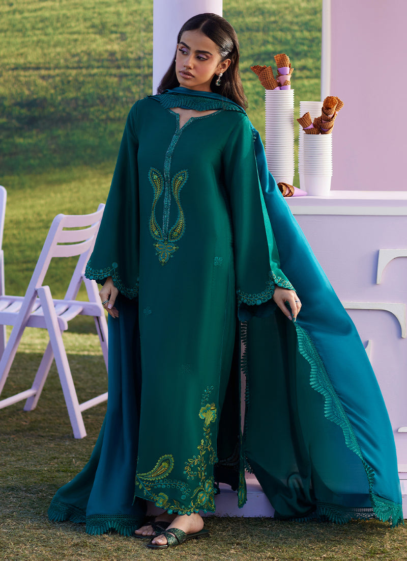 Zayra Shirt And Dupatta