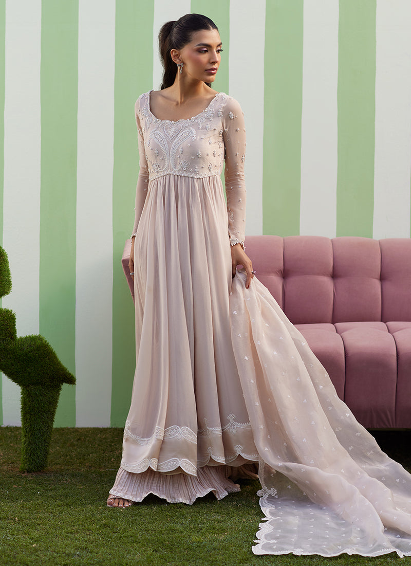 Keshi Kalidaar With Dupatta