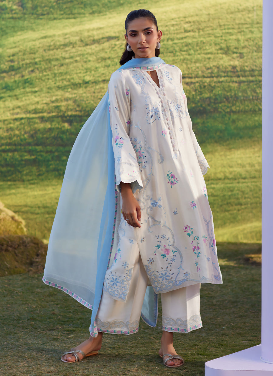 Elya Shirt And Dupatta