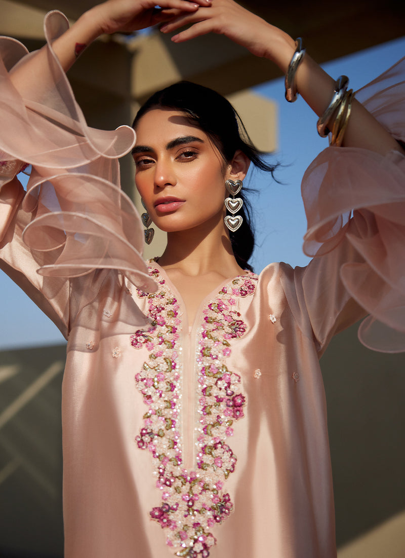 Mariposa Blush Kaftan