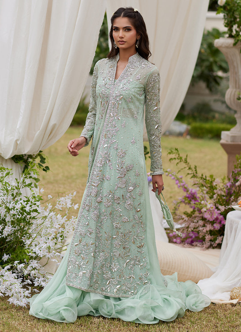 Elva Pale Turquoise Jacket