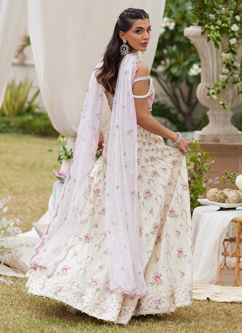 Kaya Ivory Lehnga Choli