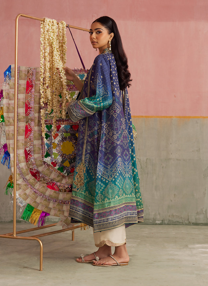 Catalina Ombre Shirt And Dupatta
