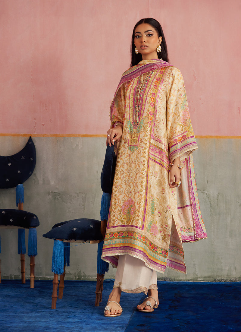 Vivi Shirt And Dupatta