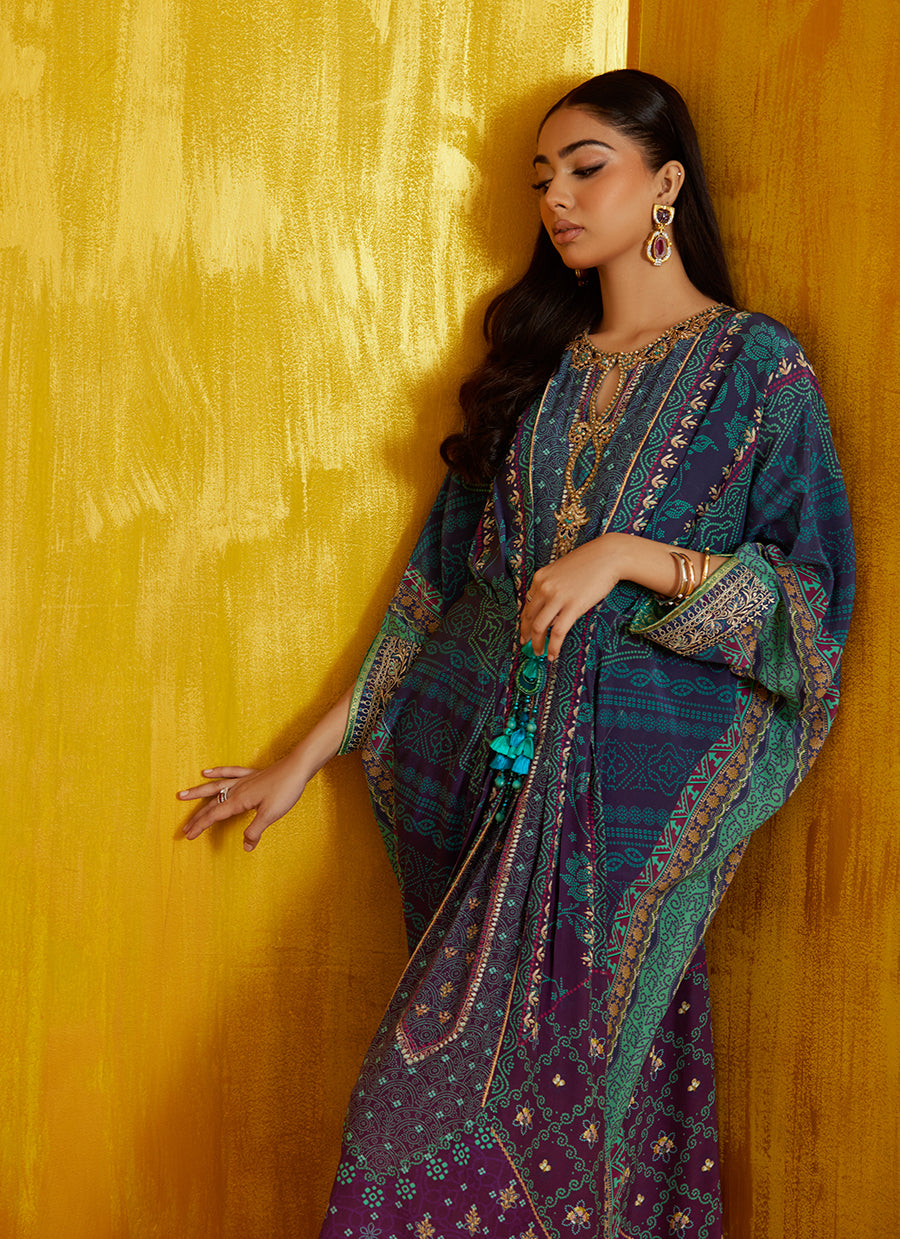 Peridot Ombre Kaftan