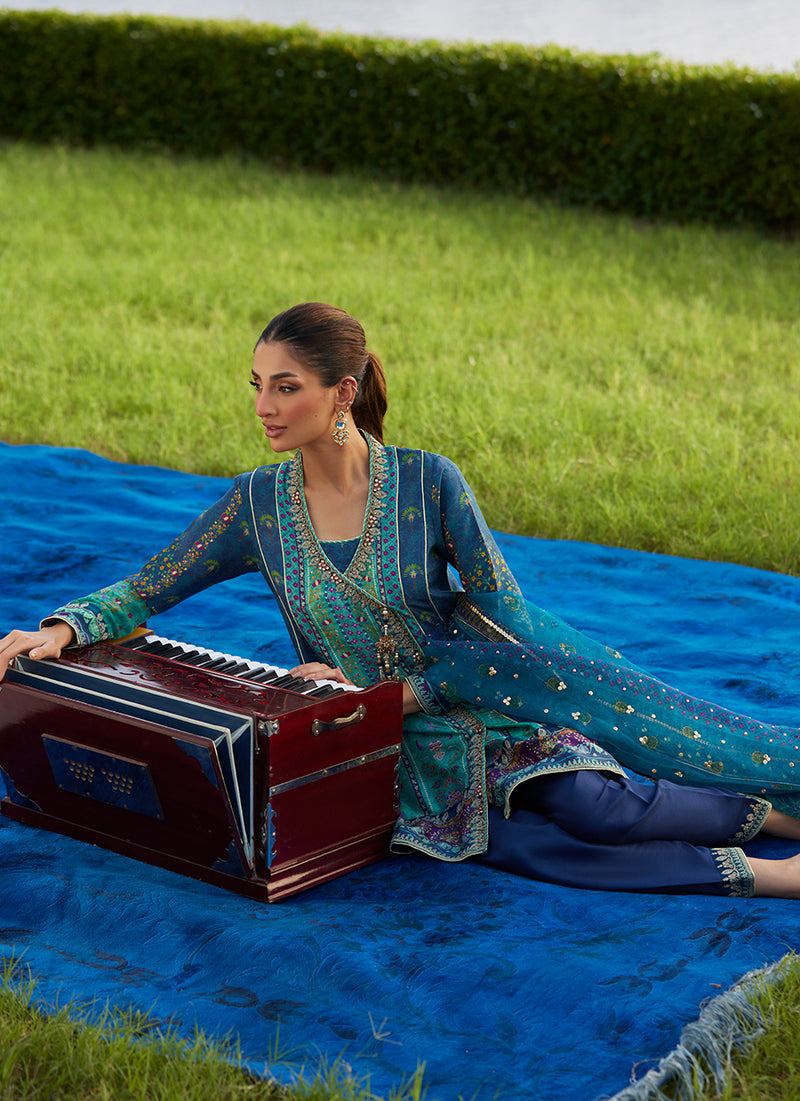 Azeema Angarkha And Dupatta