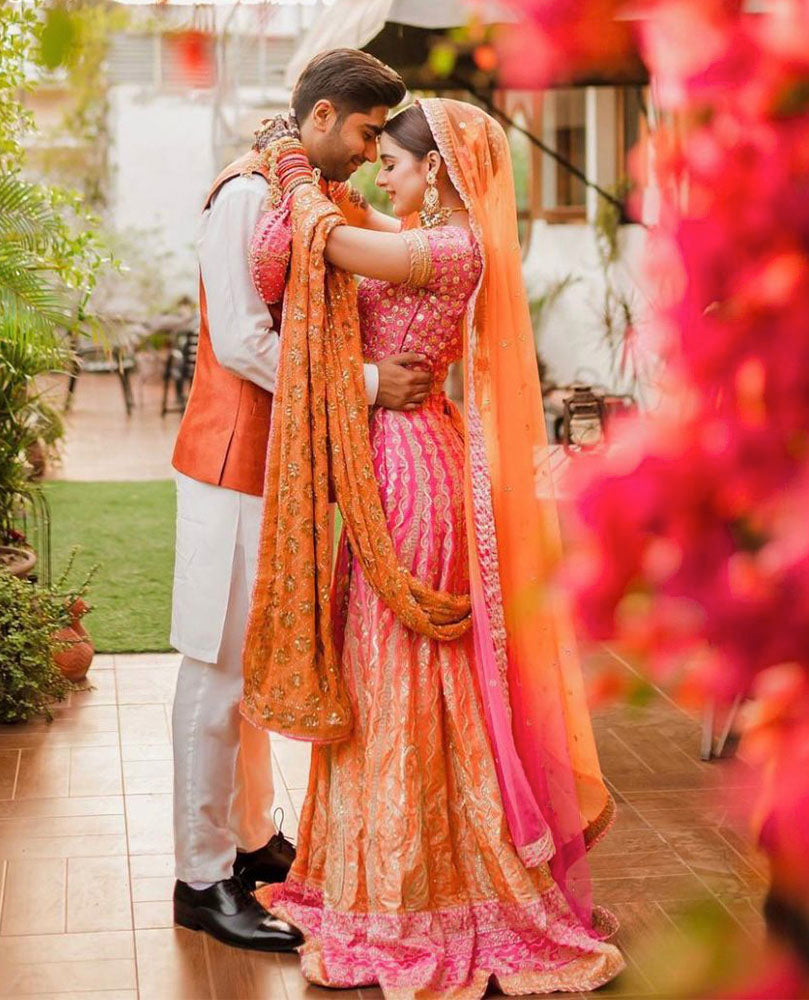 Breathtaking in a signature #FarahTalibAziz ensemble