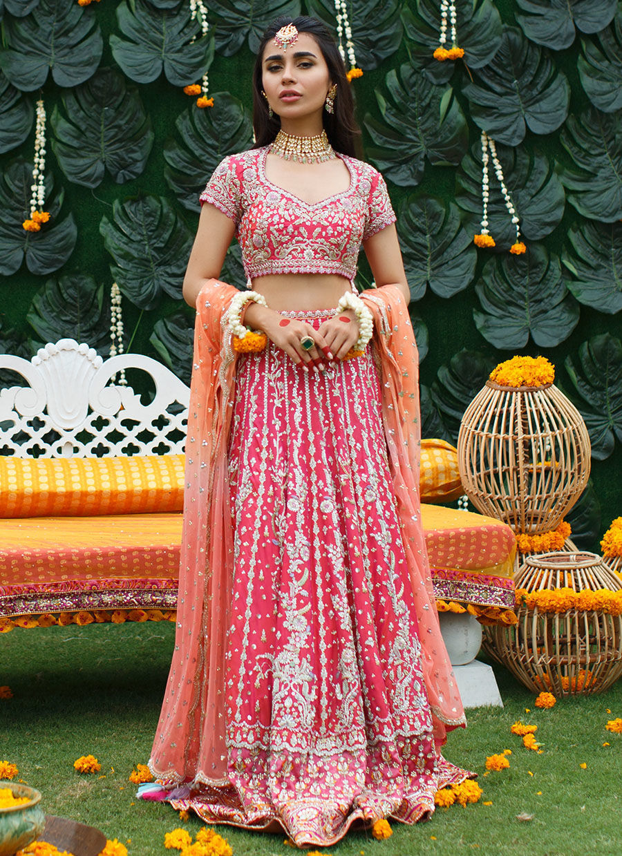 Yara two-tone lehenga choli