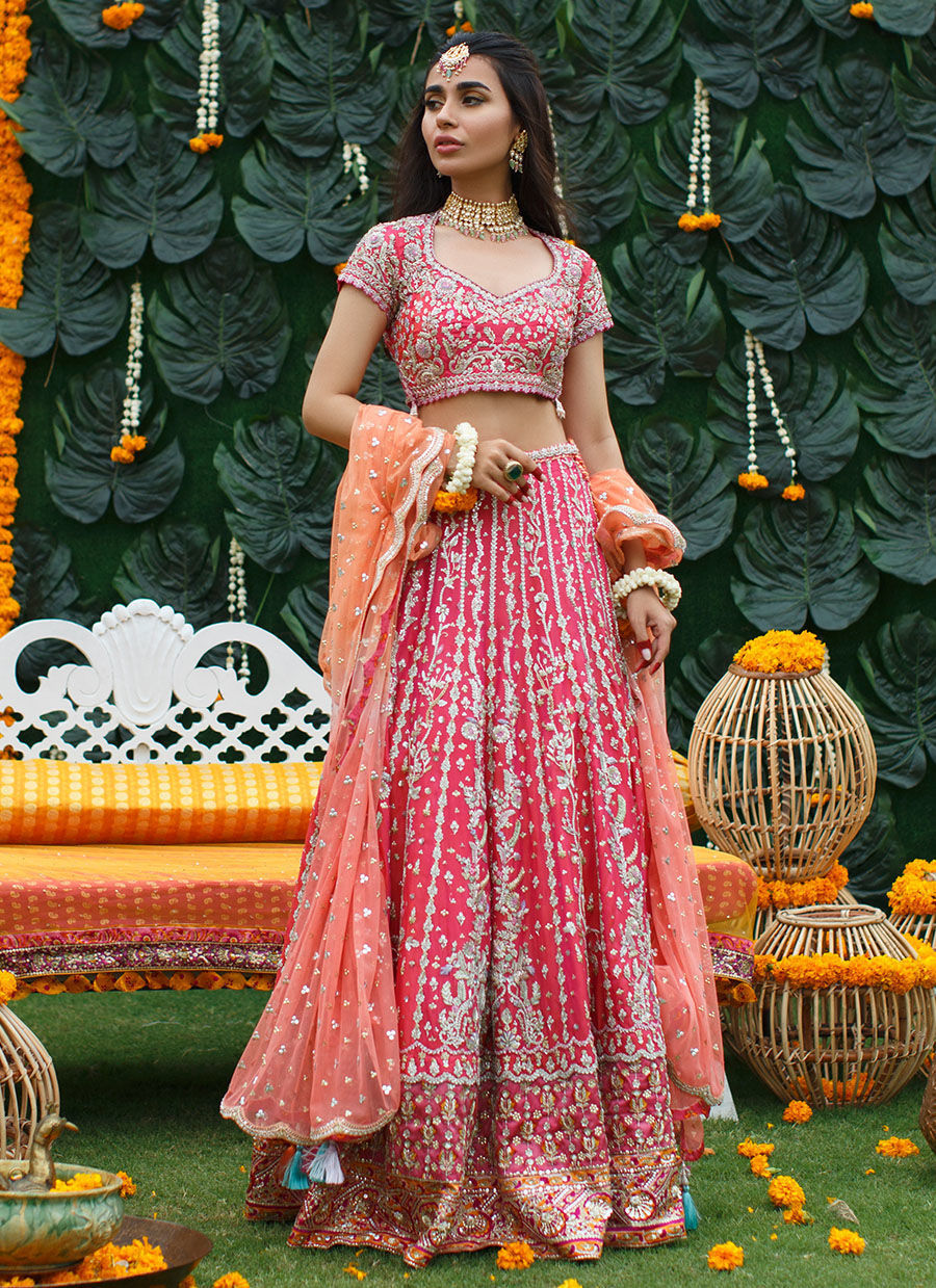 Yara two-tone lehenga choli