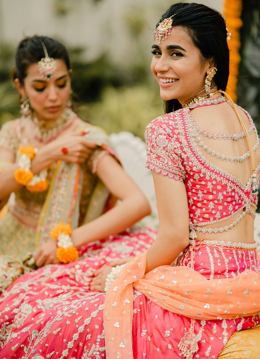 Yara two-tone lehenga choli