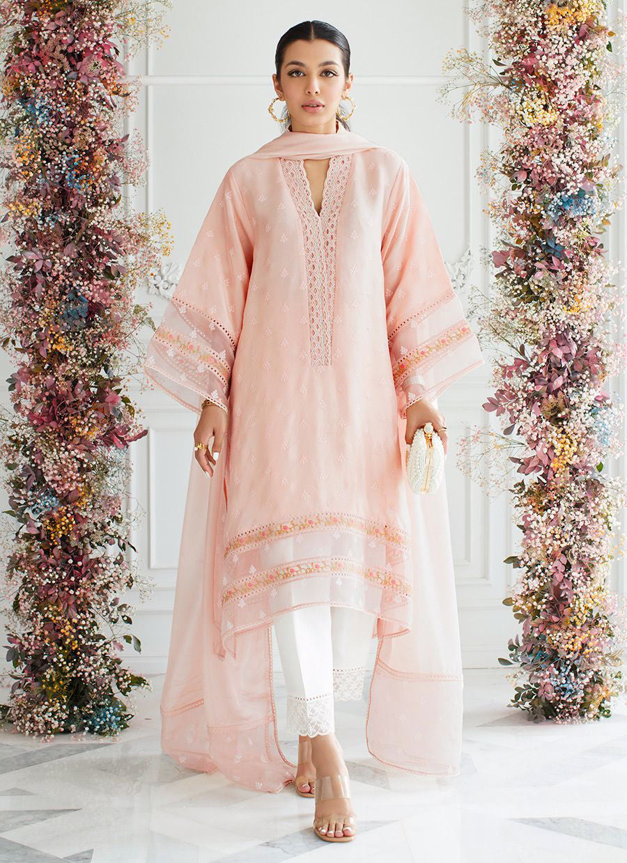 Raw Silk Cutwork Shalwar