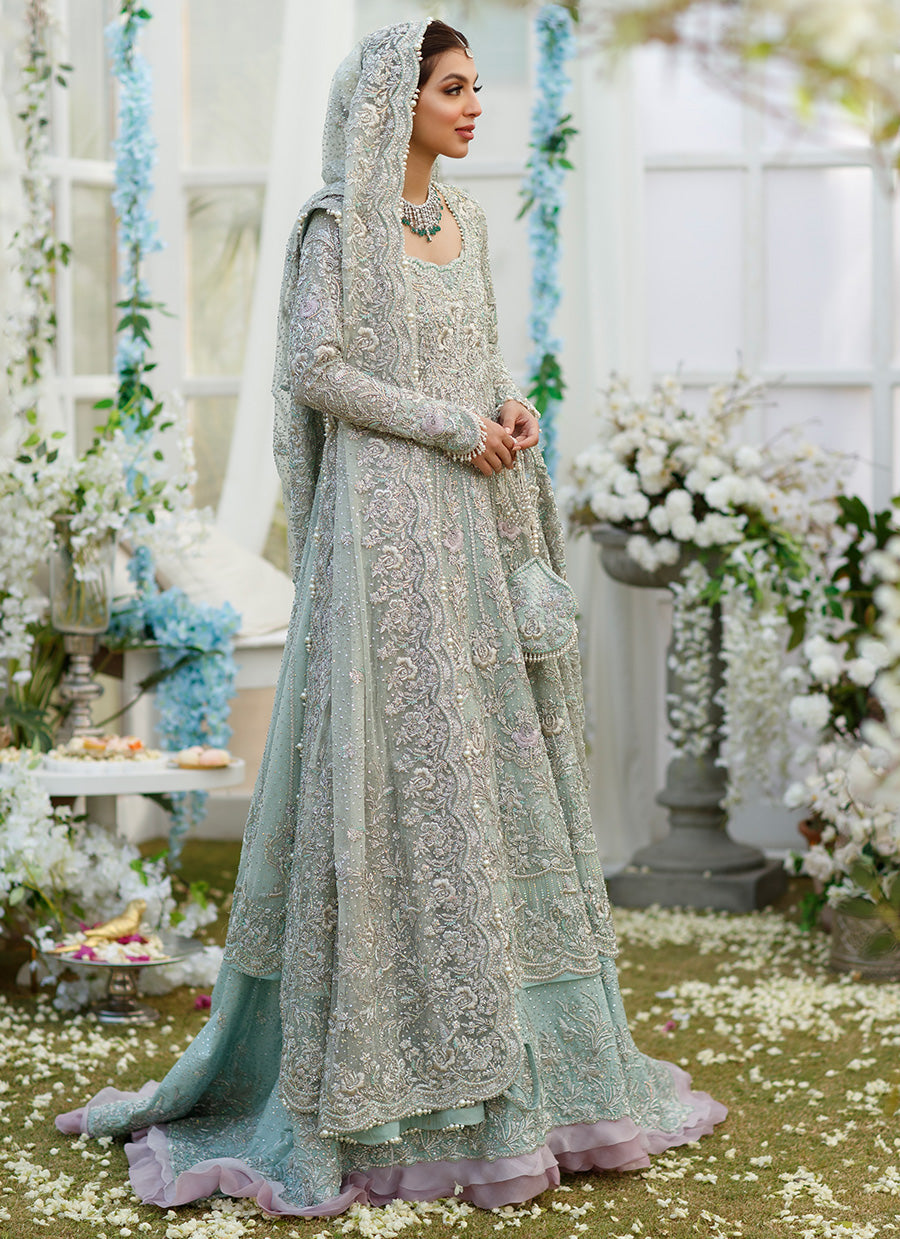 Celina Aqua Trailled Bridal