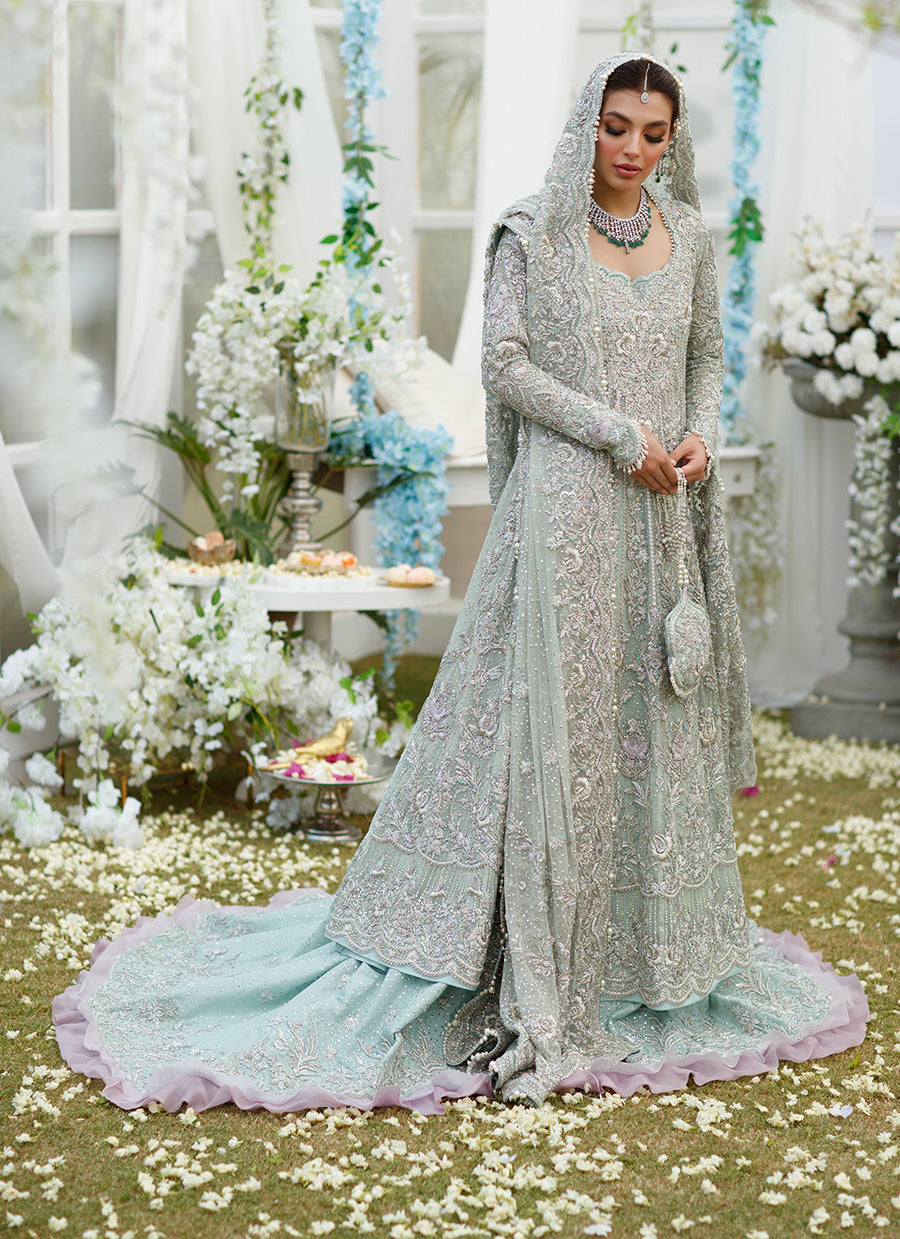 Celina Aqua Trailled Bridal