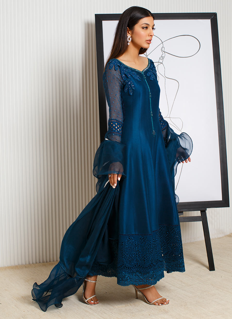 Sapphire Cutwork Shirt and Dupatta