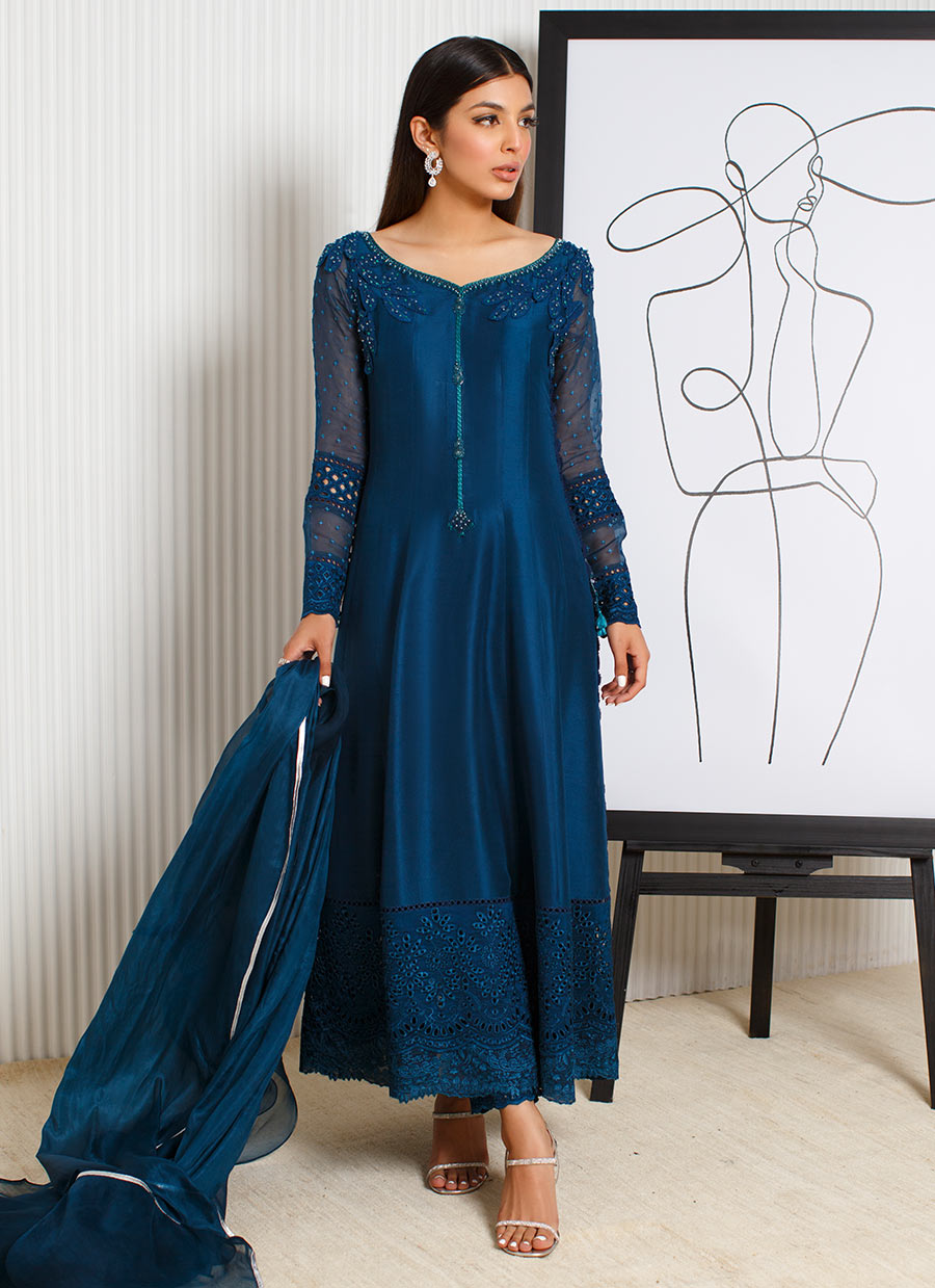 Sapphire Cutwork Shirt and Dupatta