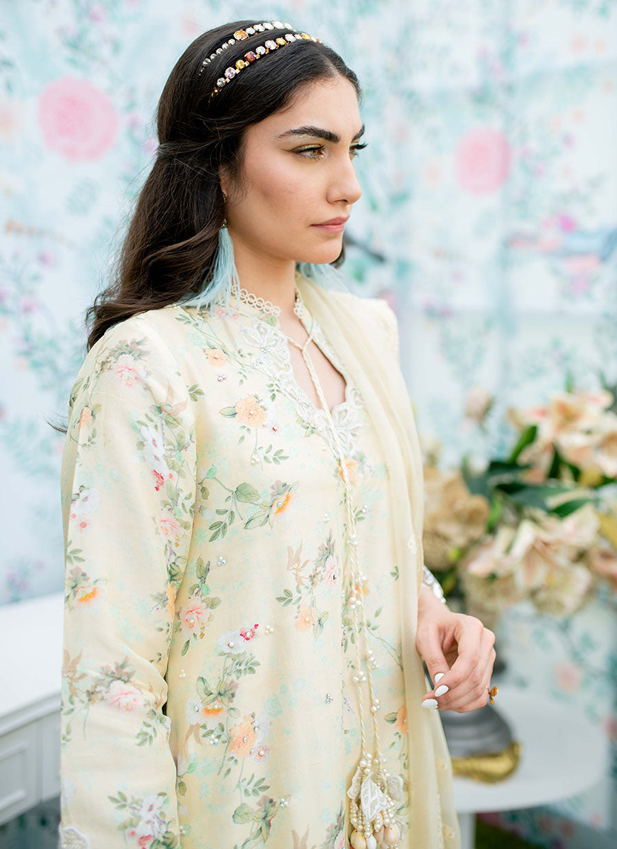 Marigold Shirt and Dupatta