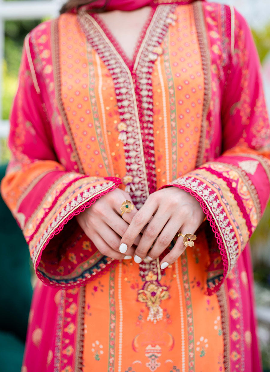 Blazer Shirt and Dupatta