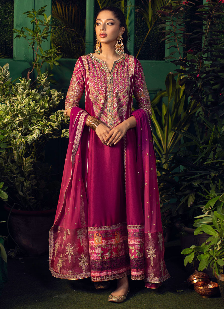 Marjaan Purple Kalidaar With Slits