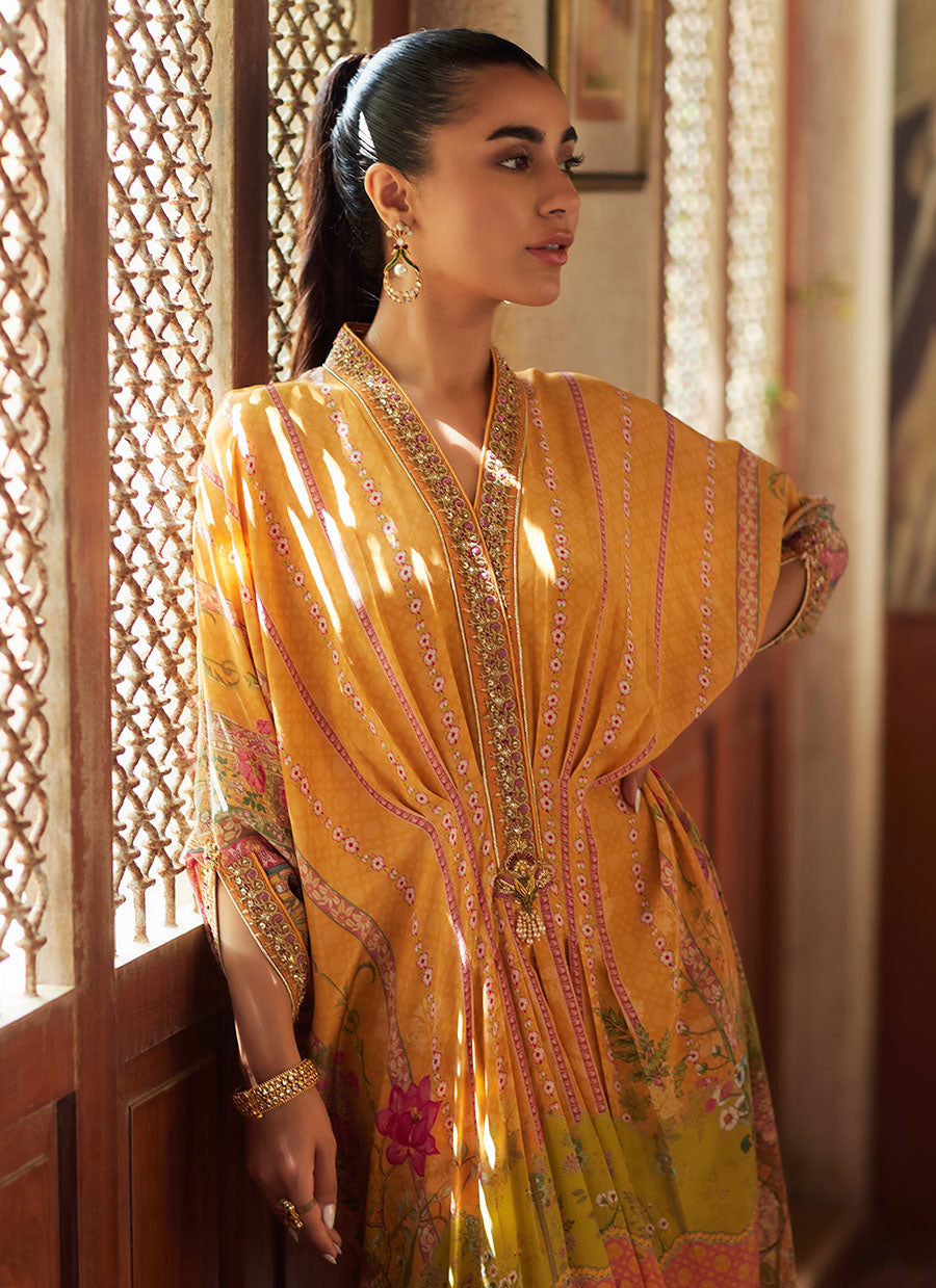 Simmy Saffron Kaftan