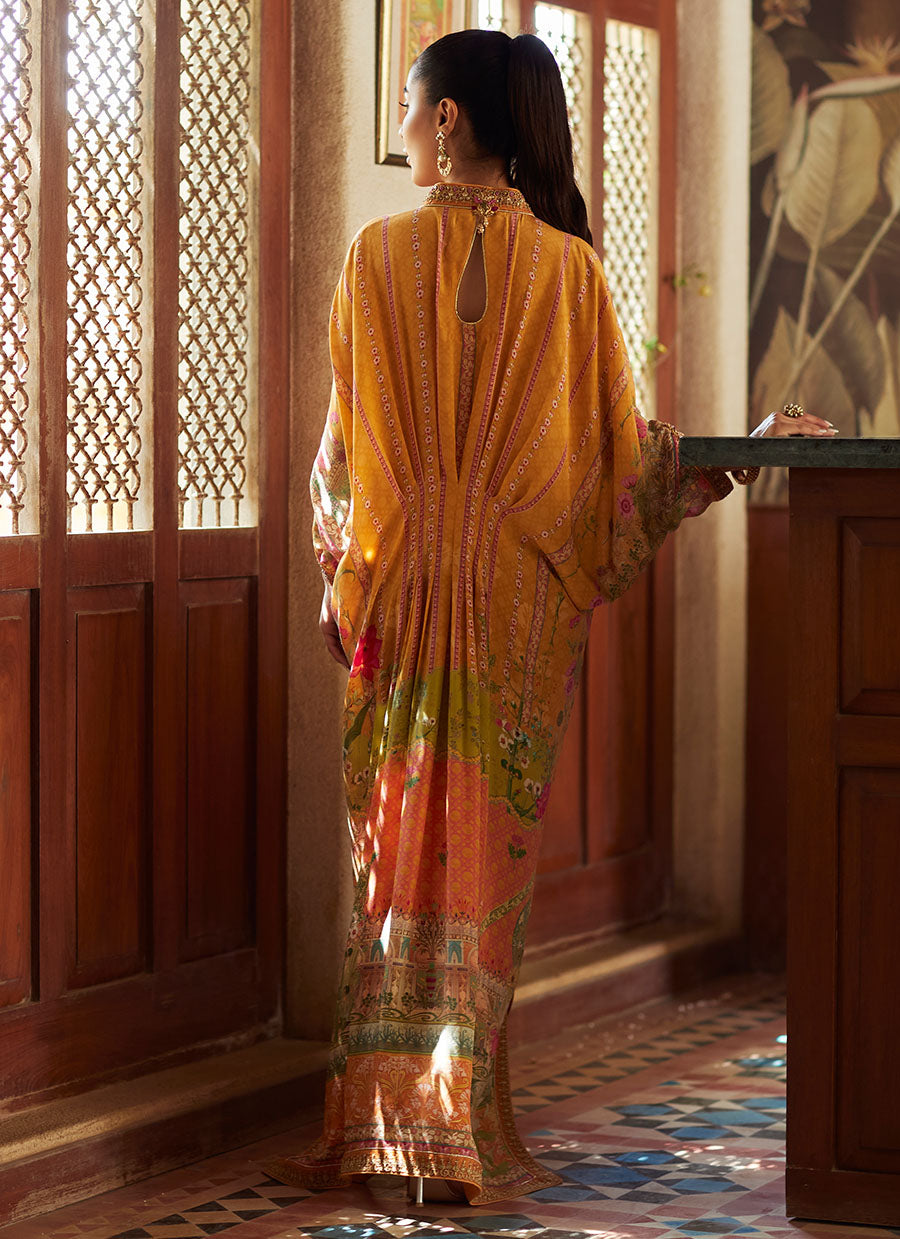 Simmy Saffron Kaftan