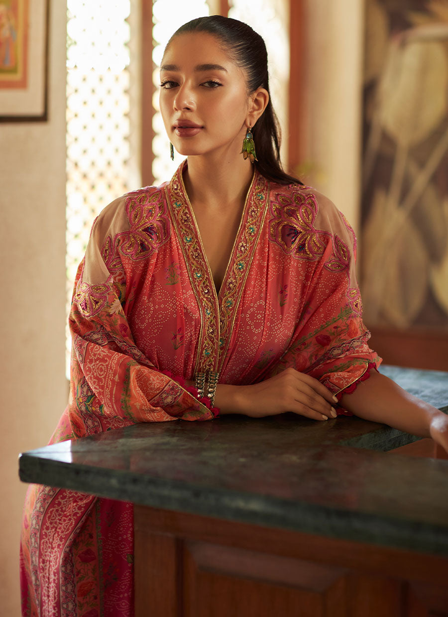 Ananya Coral Kaftan