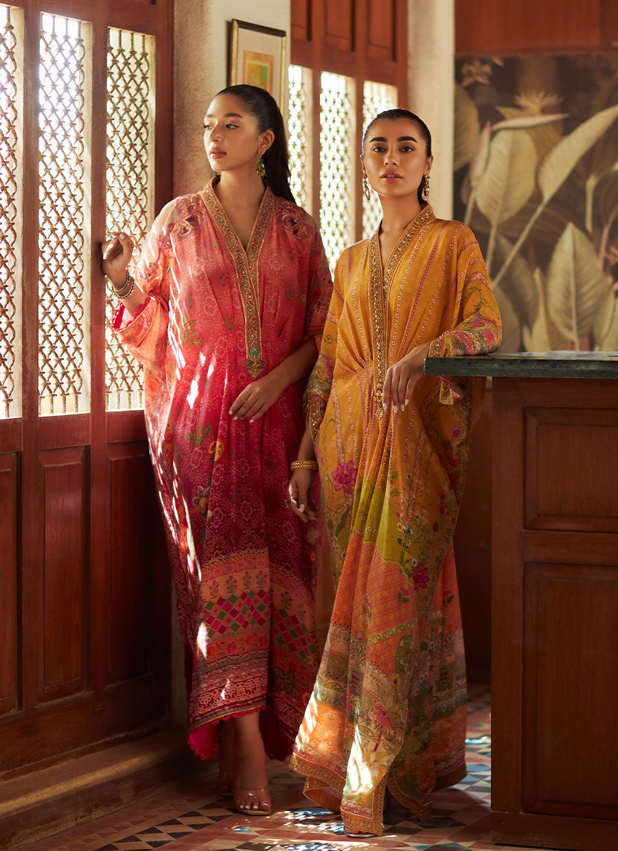 Ananya Coral Kaftan