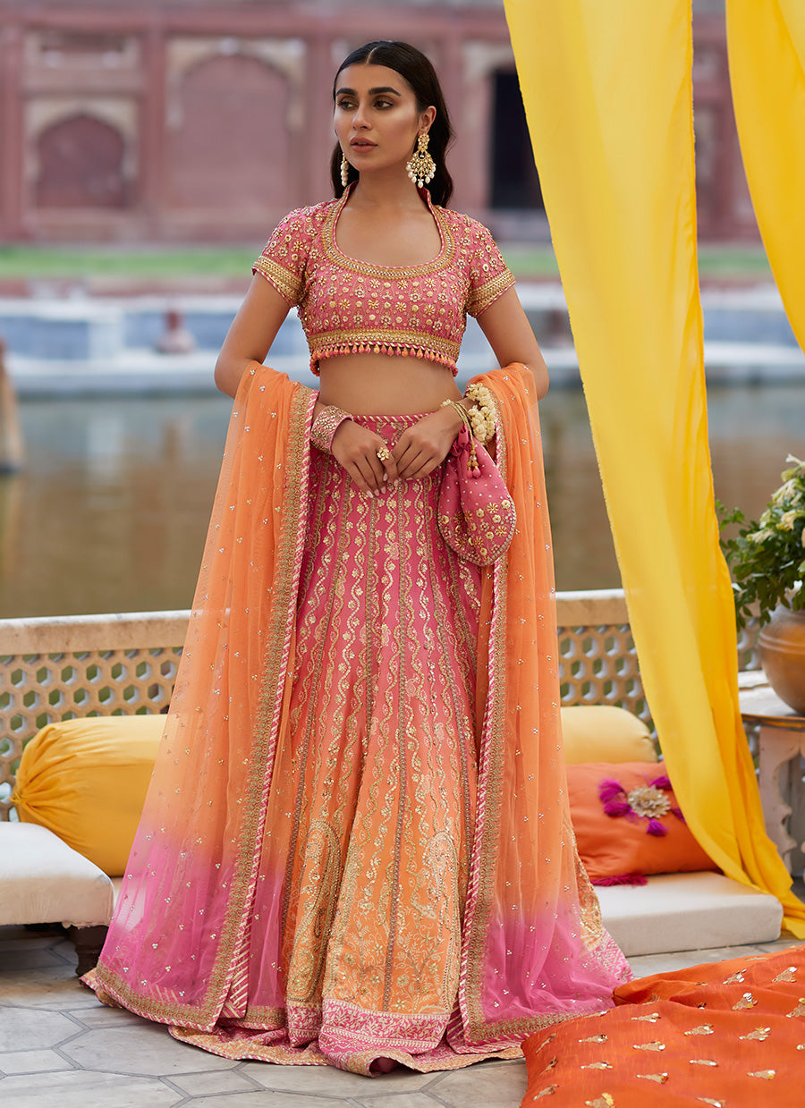 Akira Ombre Lehnga Choli